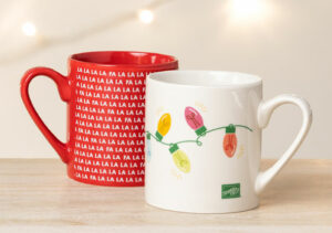 Stampin' Up! Christmas Holiday Mugs Cups Lights