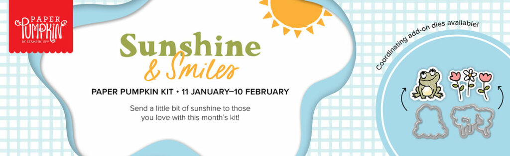 Stampin' Up! Paper Pumpkin February 2023 Sunshine and Smiles Card Kit