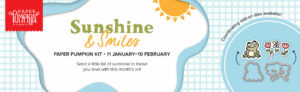 Stampin' Up! Paper Pumpkin February 2023 Sunshine and Smiles Card Kit