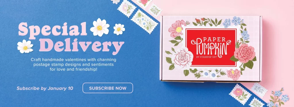 Stampin' Up! January 2026 Paper Pumpkin Kit Special Delivery