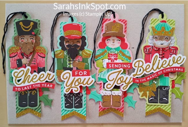 Stampin' Up! Nutcracker Tags Kit Kits Collection Online Exclusives