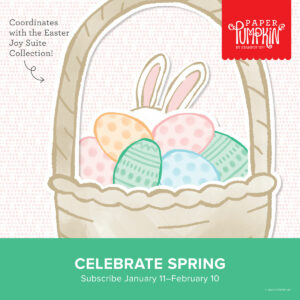 Stampin' Up! Celebrate Spring February Paper Pumpkin Kit