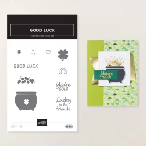 Stampin' Up! Good Luck Stamp Set Pot of Gold St Patricks Day St Paddys Day St Pattys Day
