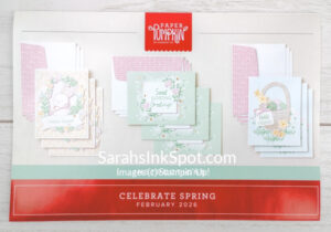 Stampin' Up! Paper Pumpkin February 2026 Celebrate Spring Card Kit