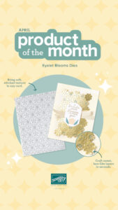 Stampin' Up! April 2026 Product of the Month POTM Eyelet Blooms Die
