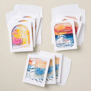 Stampin' Up! Painted Skies Card Kit Kits Collection Online Exclusives
