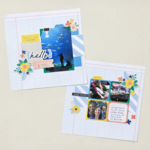 Stampin' Up! Sunniest Stories Scrapbooking Kit Kits Collection Online Exclusives