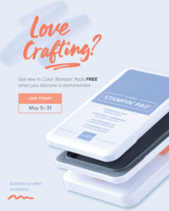 Stampin' Up! Starter Kit Special Join and get Free New 2026-2028 In Color Ink Pads