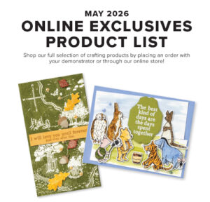 Stampin' Up! 2026 May Online Exclusives Silly Old Bear Winnie the Pooh