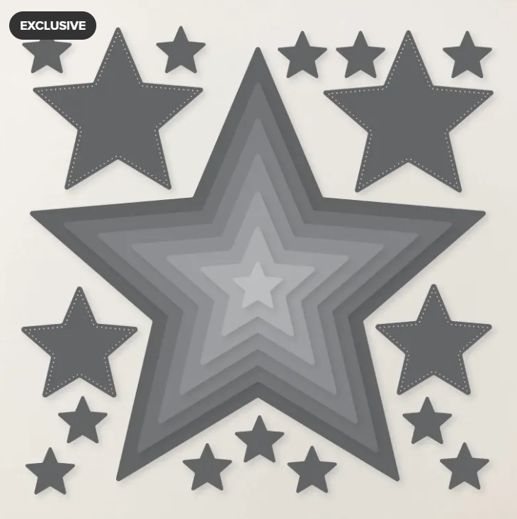 Stampin' Up! October 2026 Product of the Month POTM Shining Stars Dies Nesting Holidays Christmas